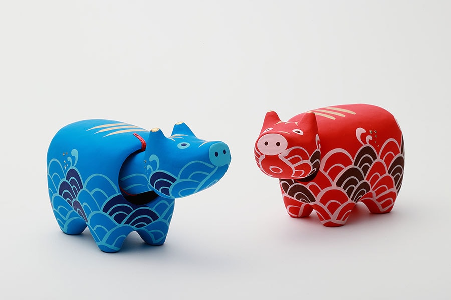 赤い動物デザインの工芸品 夏休みの工作にぴったりのものづくり体験！大江戸温泉物語 あいづ