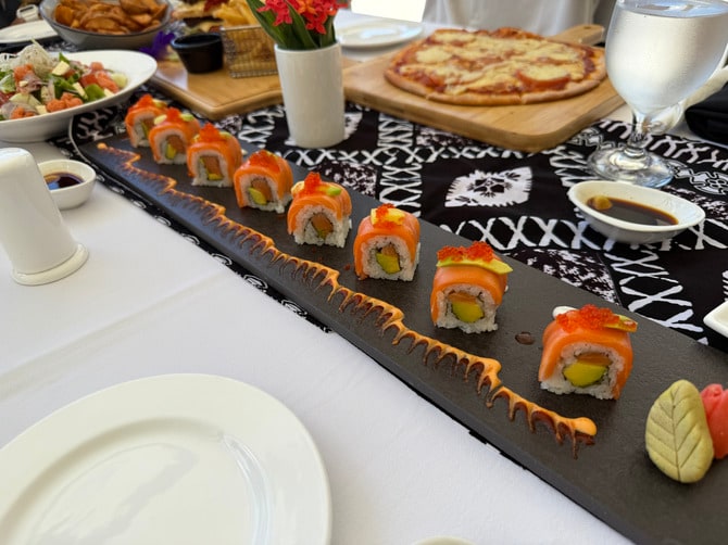 日本人シェフが料理長を務めているので日本人好みの味わいの料理が食べられるのも嬉しい。