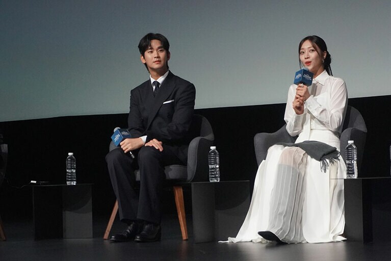 キム・スヒョンとチョ・ボア。