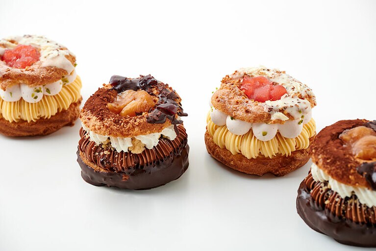 Briest「ショコラとイヴォワールのパリ・ブレスト」4個入り 3,110円／栃木県