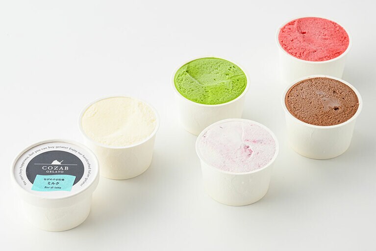 COZAB GELATO「COZABセレクト」3,450円（90ml×6個入り）／山形県
