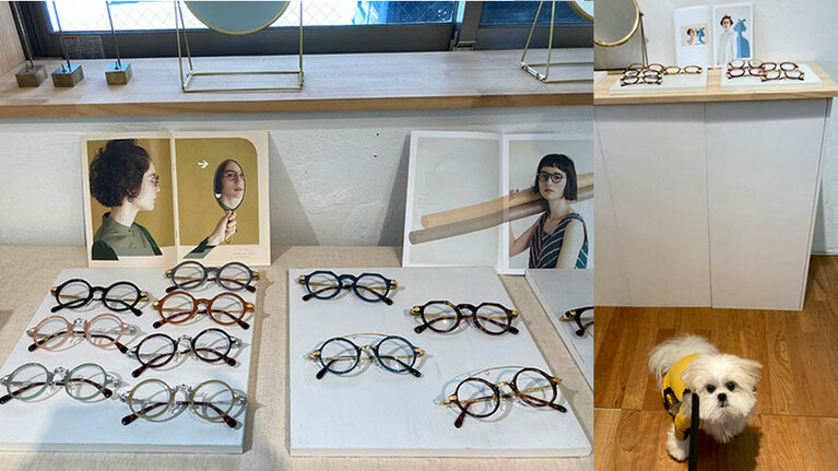 リム部分の制作は、鯖江の職人さんに手伝ってもらっているそうです。