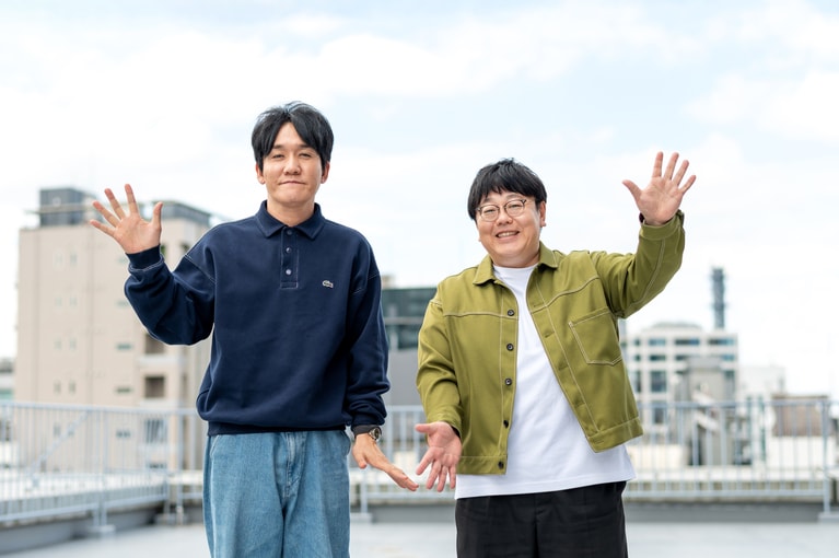 タイムマシーン3号のおふたり。