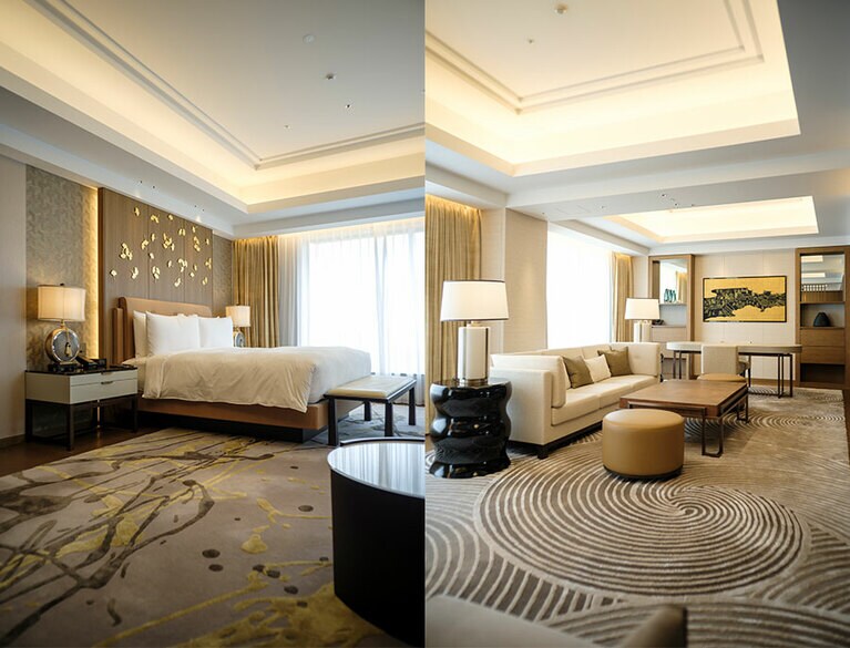 広さ172㎡、最上級の一室 “プレジデンシャルスイート”。