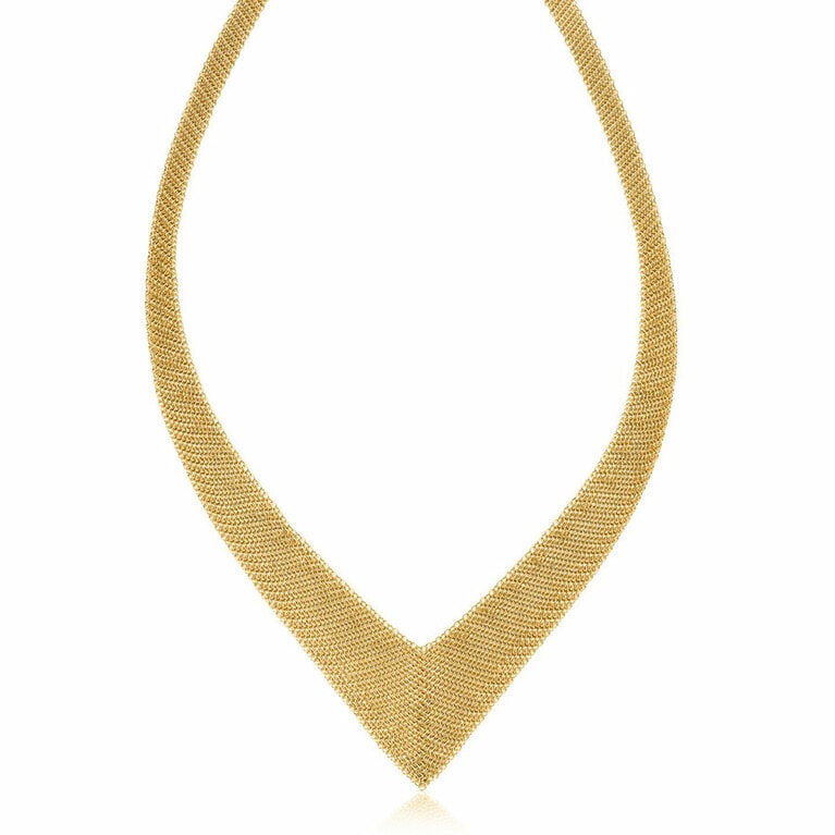 エルサ・ペレッティ™ メッシュ ビブ ネックレス 1,419,000円。