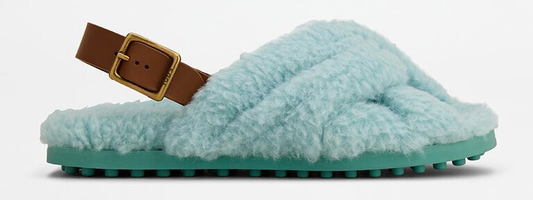 サンダル H2cm 全4色 各66,000円／トッズ・ジャパン(TOD'S LIE ON A LION先行販売)