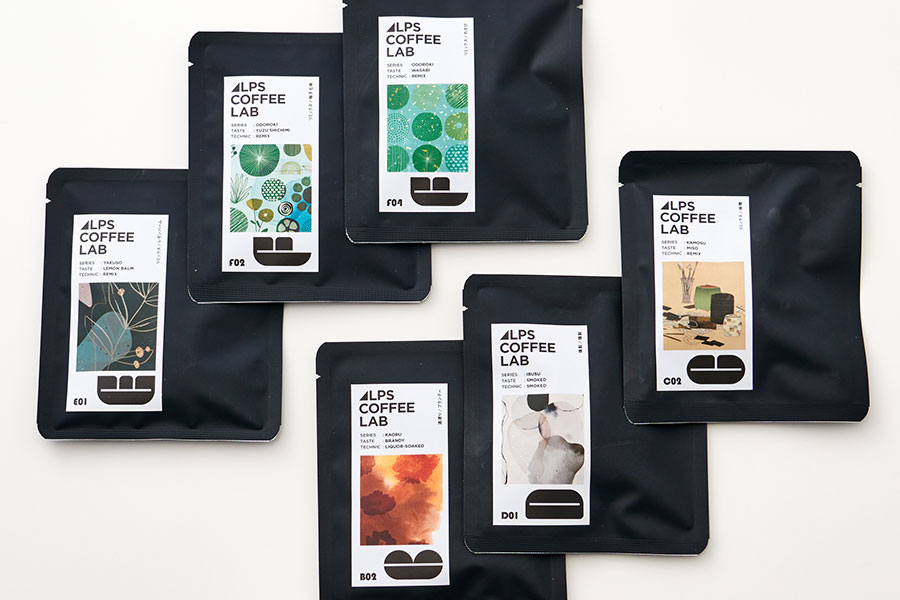 ALPS COFFEE LAB「信州のコーヒー3種詰め合わせセット」10g×3個 900円／長野県
