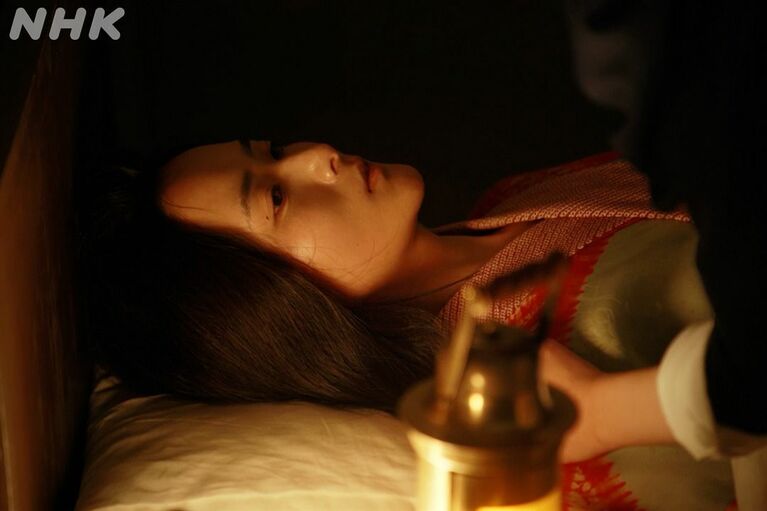 心中未遂の女郎・夕凪（村上穂乃佳）（『風、薫る』公式Instagramより）