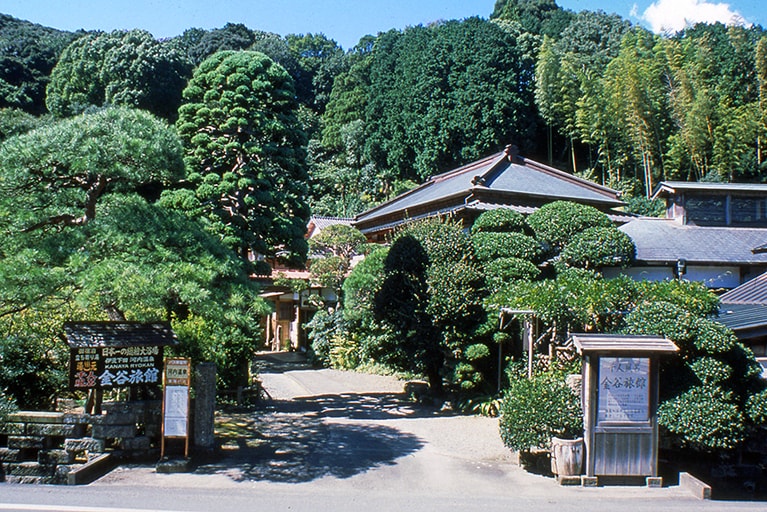 金谷旅館［静岡／伊豆下田河内温泉］外観。