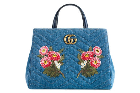 GUCCI 日本限定 デニム ショルダーバッグ-