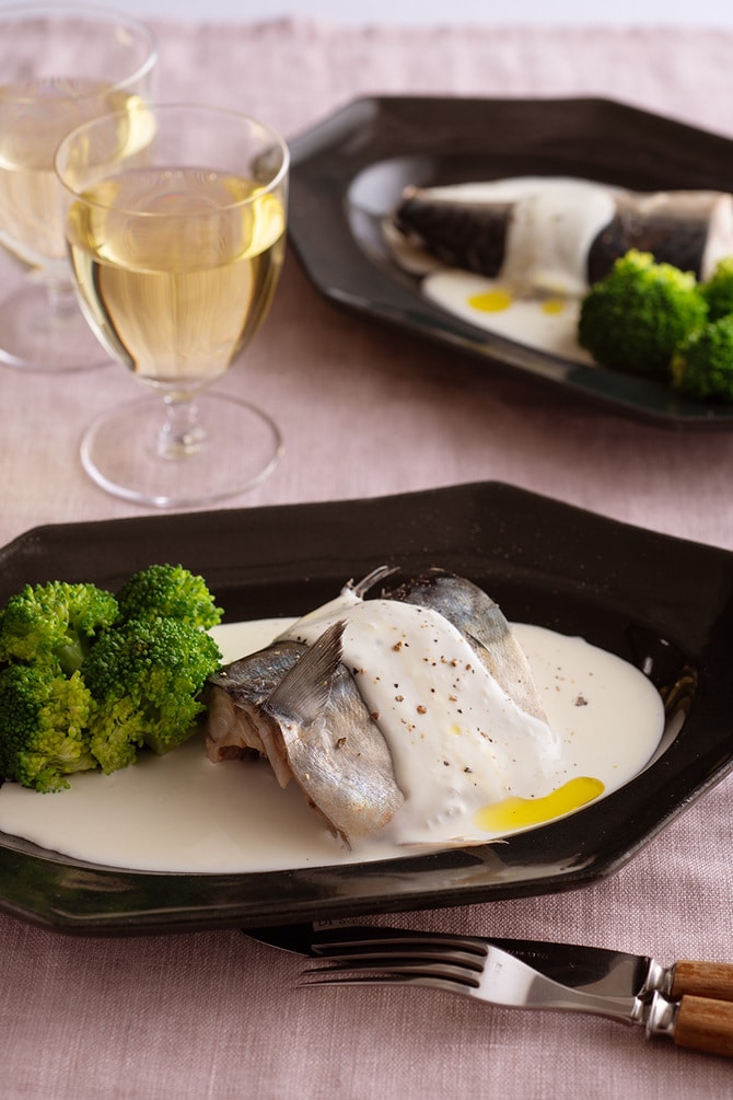 体にいい青魚をさっぱりいただくレシピ。