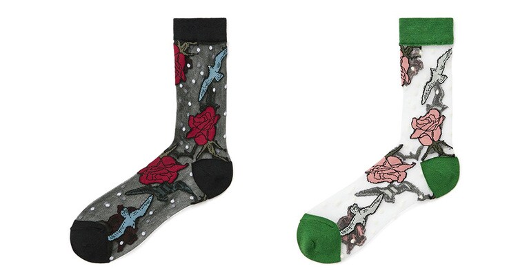 「ソックスUNDERCOVER」各790円。