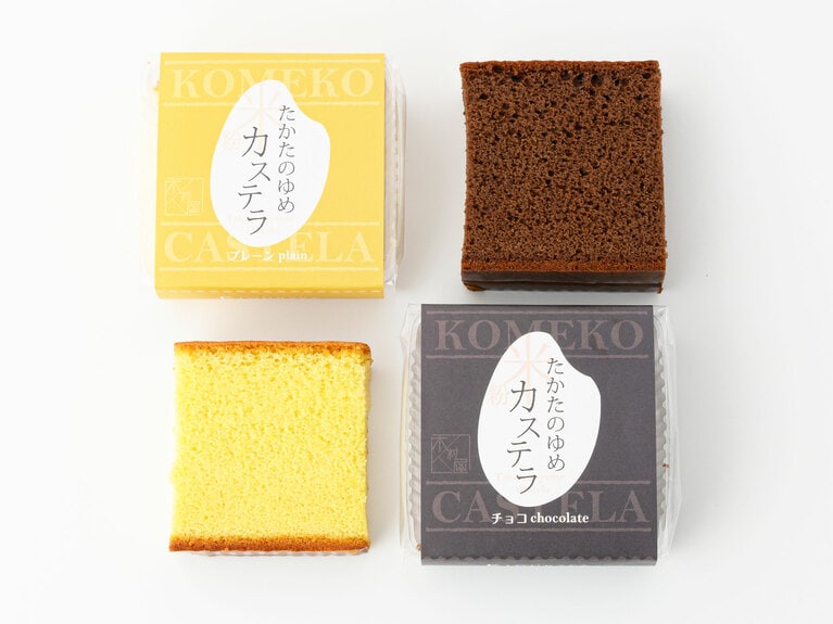 【岩手県】米粉カステラ たかたのゆめ 6個入り 1,180円／おかし工房木村屋