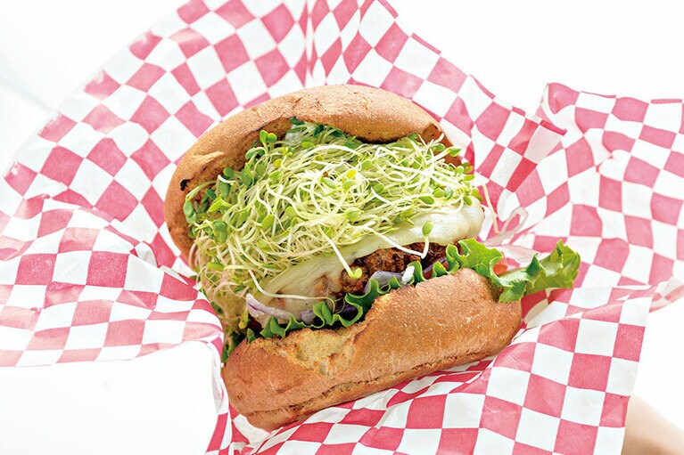 アースバーガー 7.99ドル。