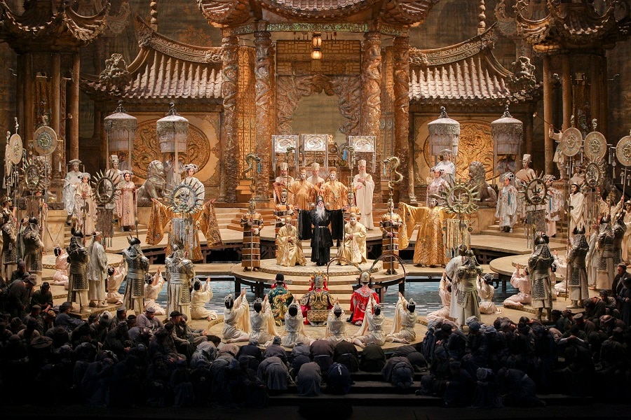 第8作プッチーニ作『トゥーランドット』は2022年6月10日(金)より上映予定。©︎Marty Sohl/Metropolitan Opera
