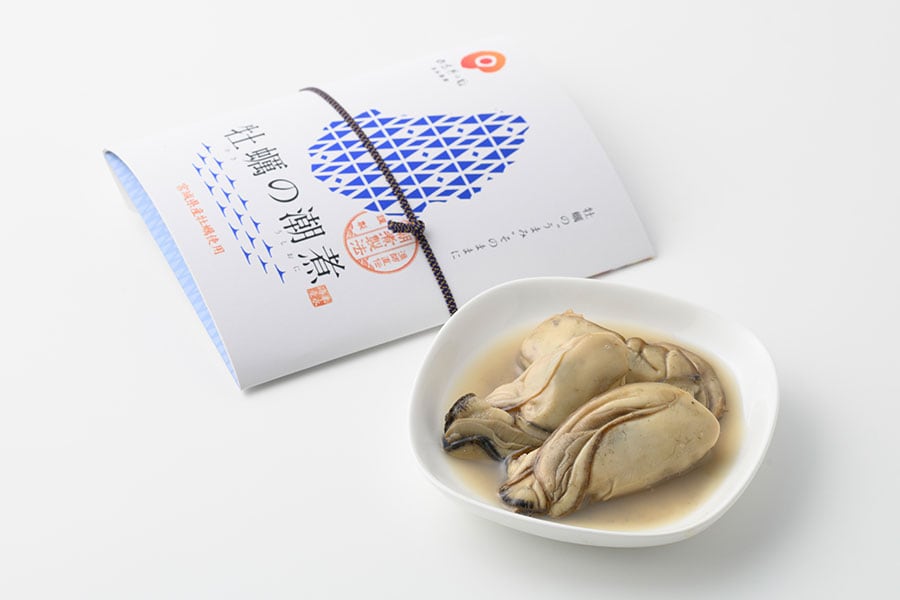 末永海産「牡蠣の潮煮」100g 770円／宮城県