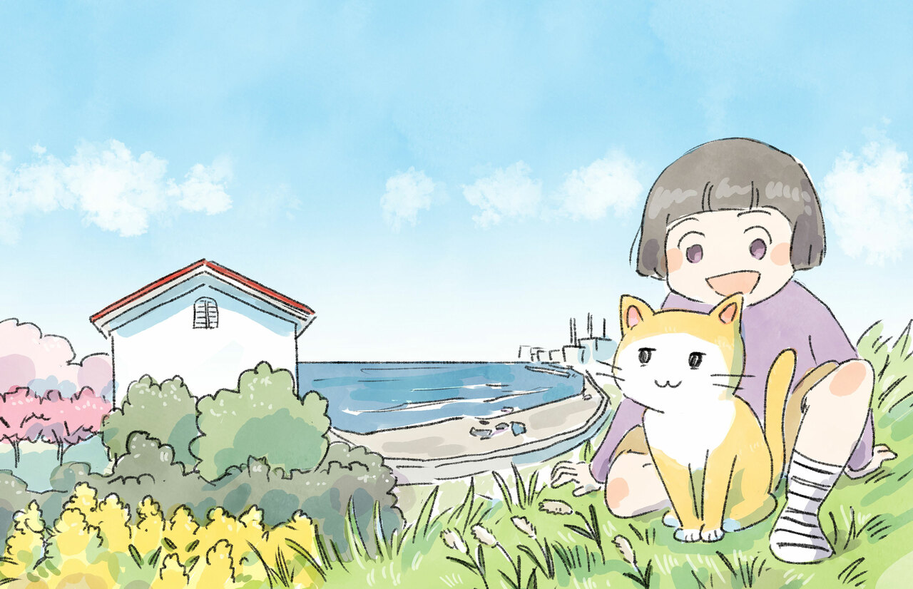 『るすばん猫きなこ』は、「モーニング・ツー」（講談社）にて、毎月第4木曜日更新中。©今日マチ子／講談社