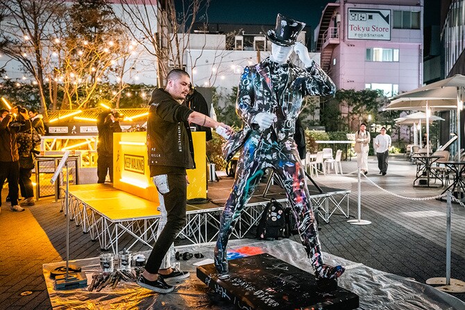 昭和レトロジョニーウォーカー絵画ポスター
