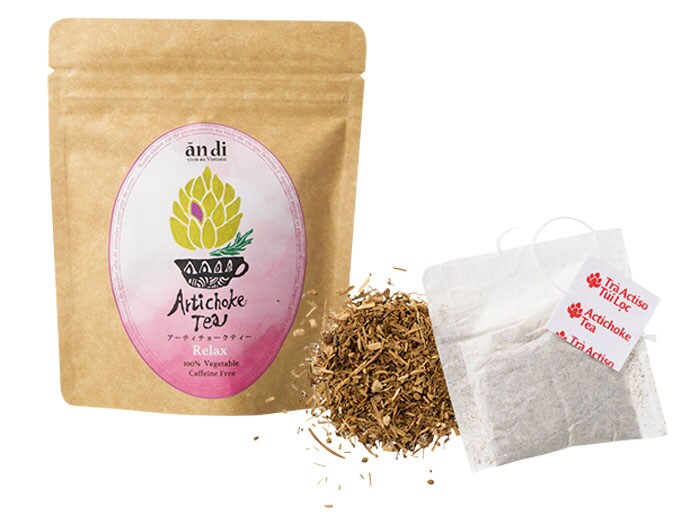 アーティチョークティー リラックス6袋入り 720円／ǎn di