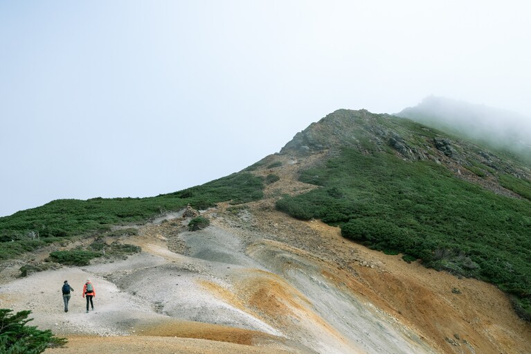 長野県・硫黄岳の旅＜硫黄岳のピークへ＞