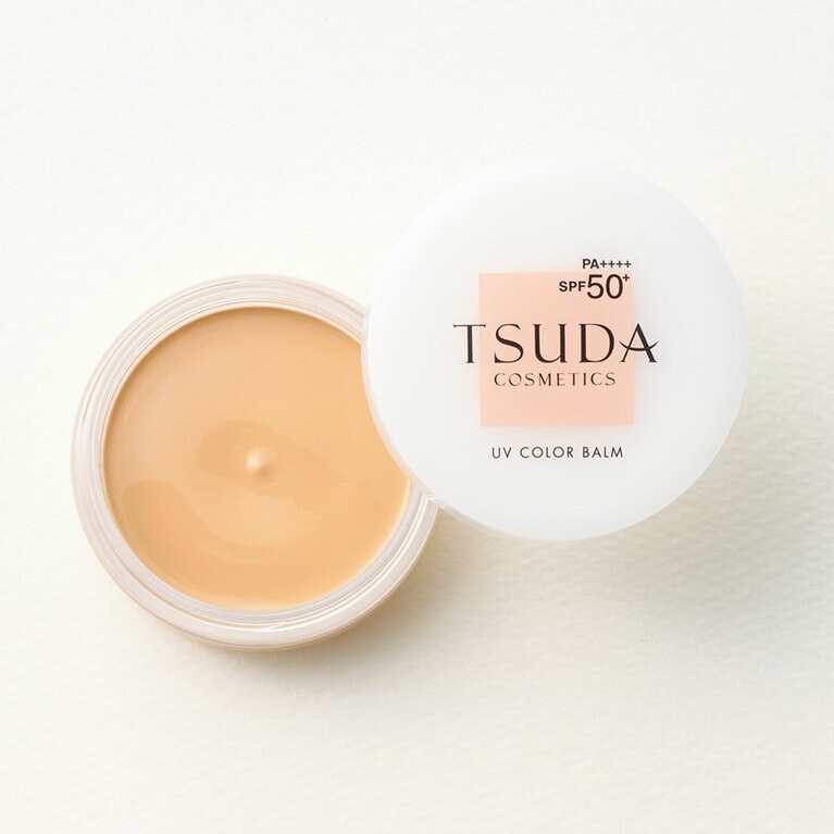 UVカラーバーム 全2色(写真はナチュラルピンク)SPF50+･PA++++ 18g 5,600円／ドクター津田コスメラボ(2020年2月1日[土]発売)