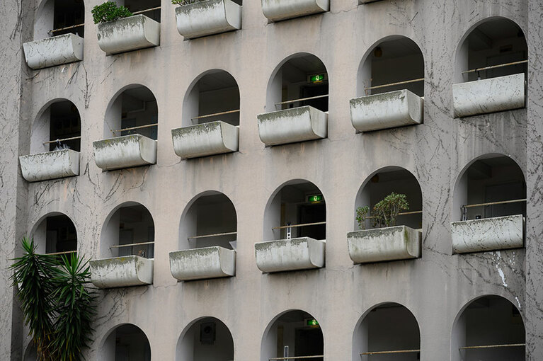 生家跡地の向かい側にあるセントラル青山。