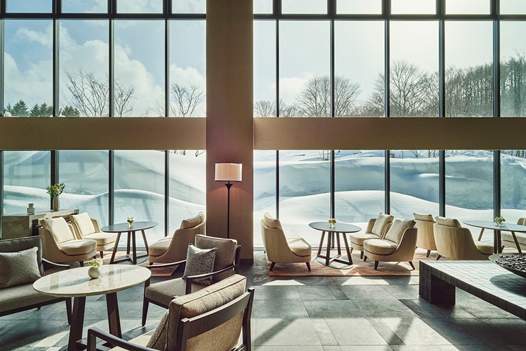 ANAインターコンチネンタル安比高原リゾート［岩手／安比高原］クラブラウンジ。