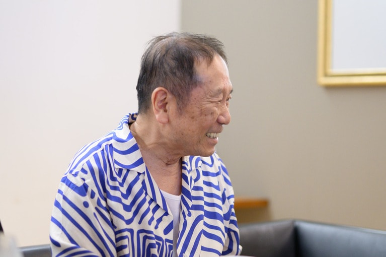 近田春夫さん。
