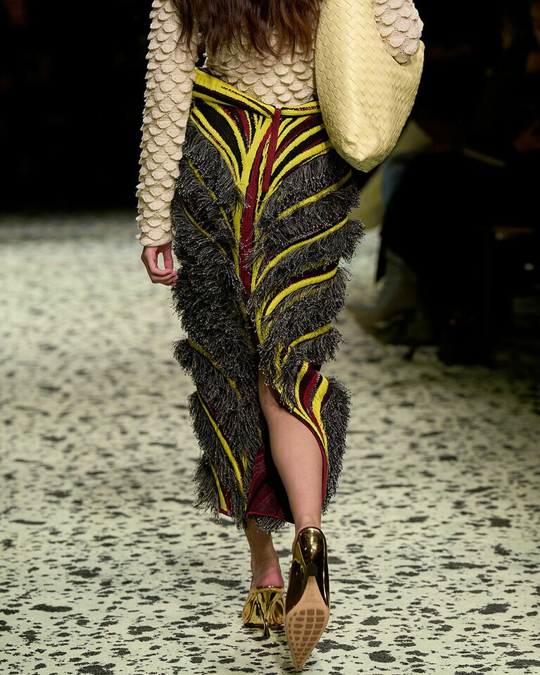 2023秋冬のランウェイのルック。