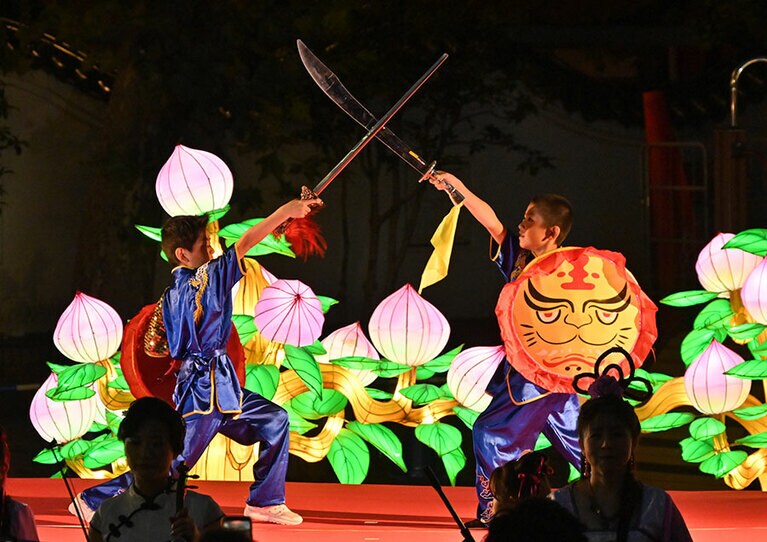 さまざまなイベントが。©横浜中華街発展会協同組合