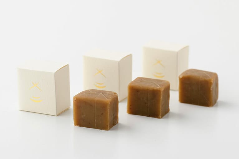 がんね栗衛門 3個入り 1,200円／がんね栗の里