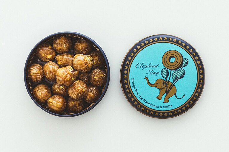 トフィピスタチオキャンディ 各80g 1,296円／ELEPHANT RING