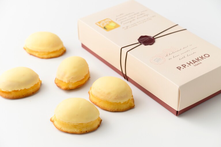 HAKKOレモンケーキ 1,512円（5個入り）。