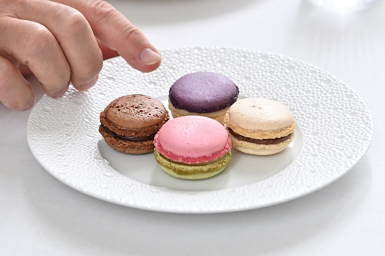 マカロンを説明。