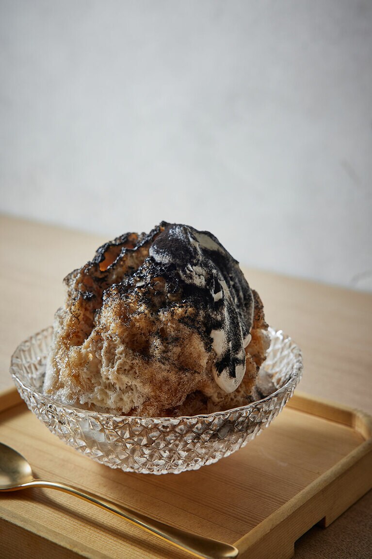 氷菓 ～珈琲と練乳～ 900円。