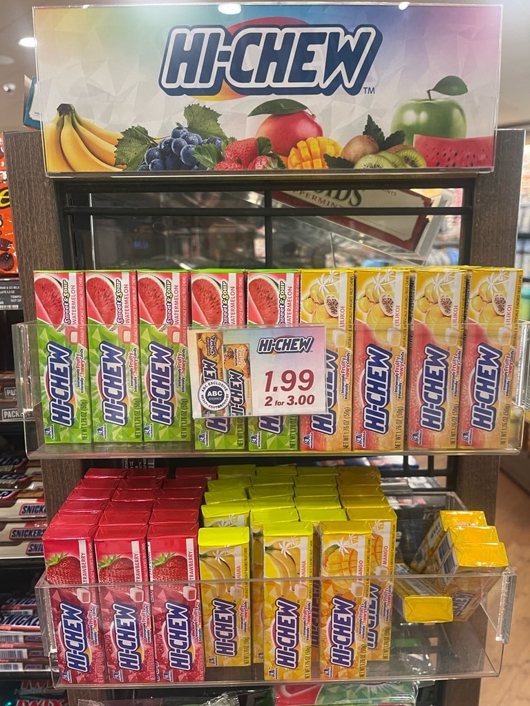 ハワイ限定フレーバーのバナナも。