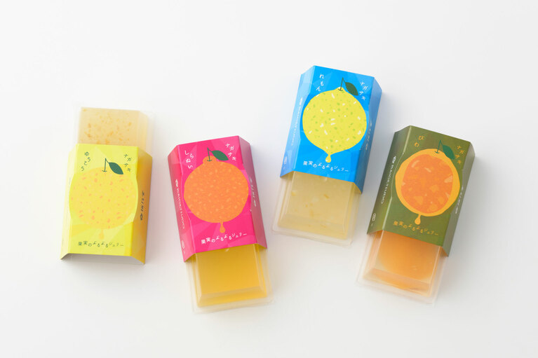 【長崎県】長崎果実のぷるぷるジェリー 1,600円（4個入）※製造は8月いっぱいまで、売り切れ次第終了／梅月堂 本店