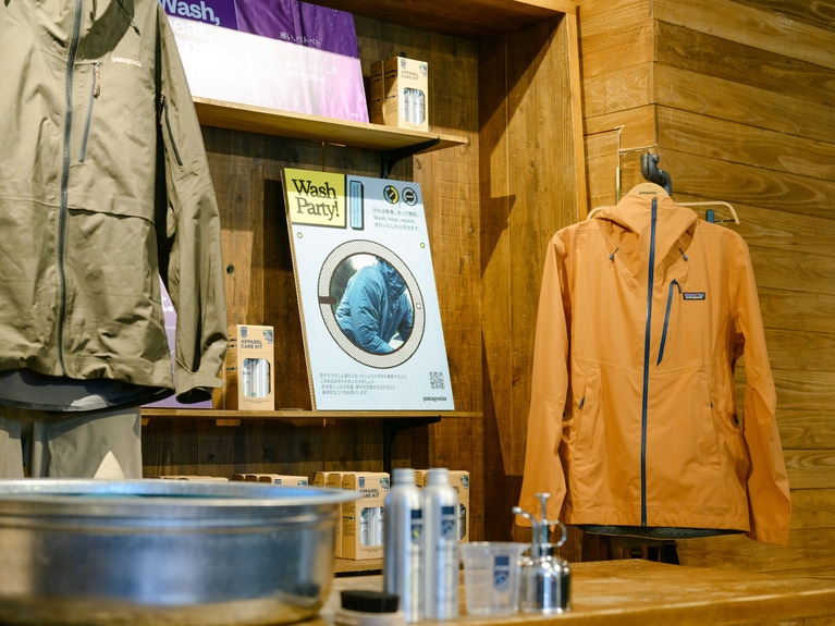パタゴニアが開催した「Wash Party」の様子。