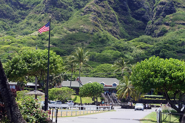 午前中は映画のロケ地としておなじみのクアロアランチへ！