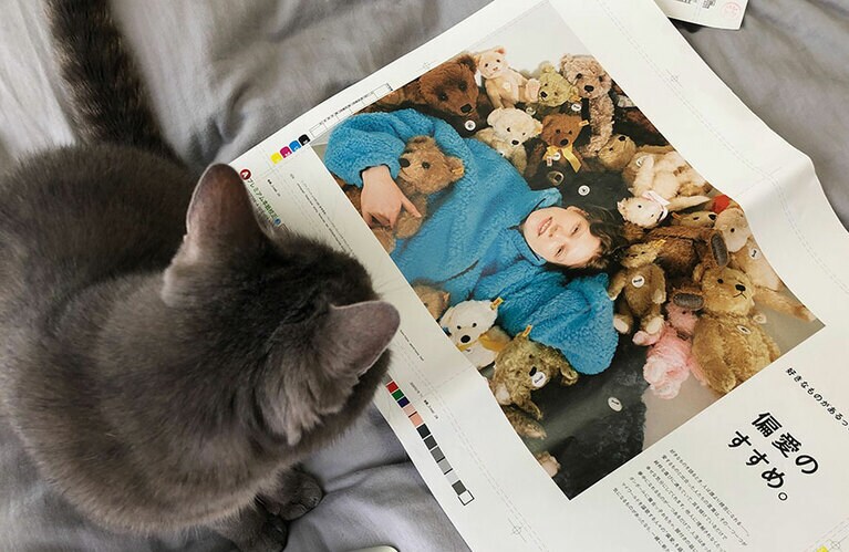 恍惚とした表情のモデルさんがキュート。