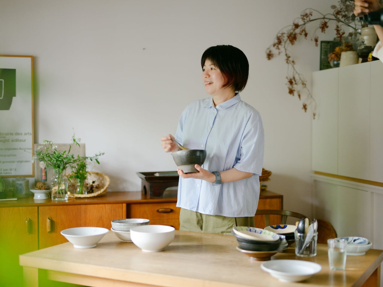 フードスタイリストの久保百合子さん。