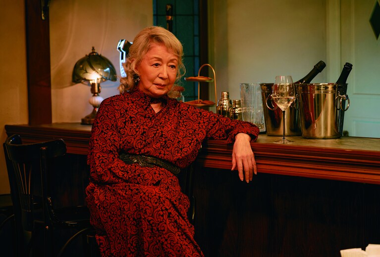 映画『アンジーのBARで逢いましょう』草笛光子さん。