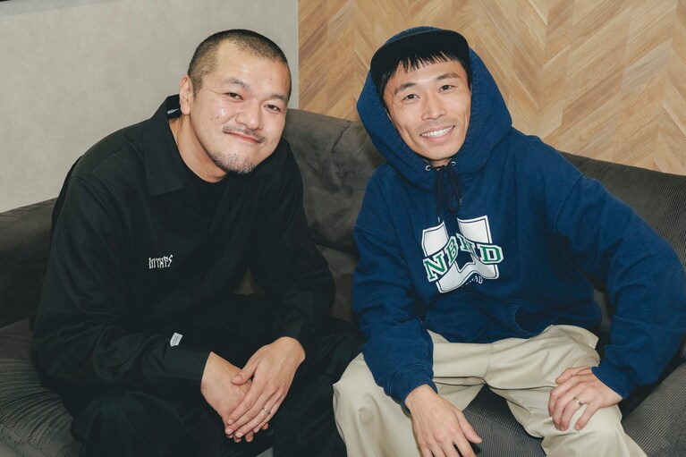 カミナリのおふたり。