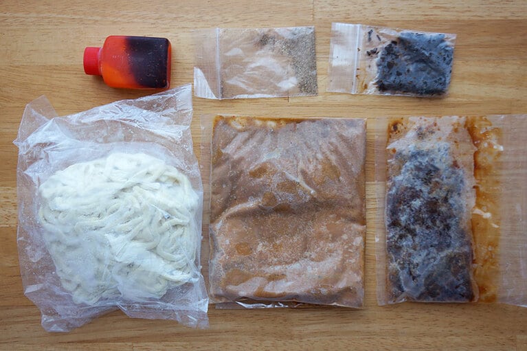 1食分の内容はこんな感じ。