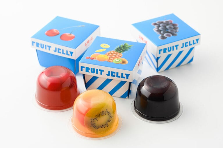 太陽ノ塔洋菓子店「フルーツゼリーBOX」1,780円（135g×3個入）。※夏季限定販売／大阪府