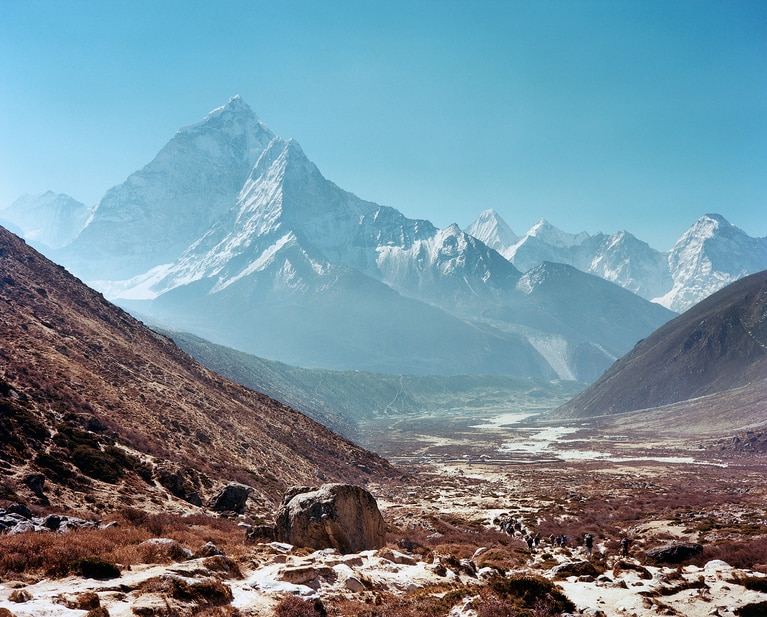 写真家・石川直樹氏と行くツアー。石川氏から写真家ならではの視点で山を語る言葉が聞けるかも。