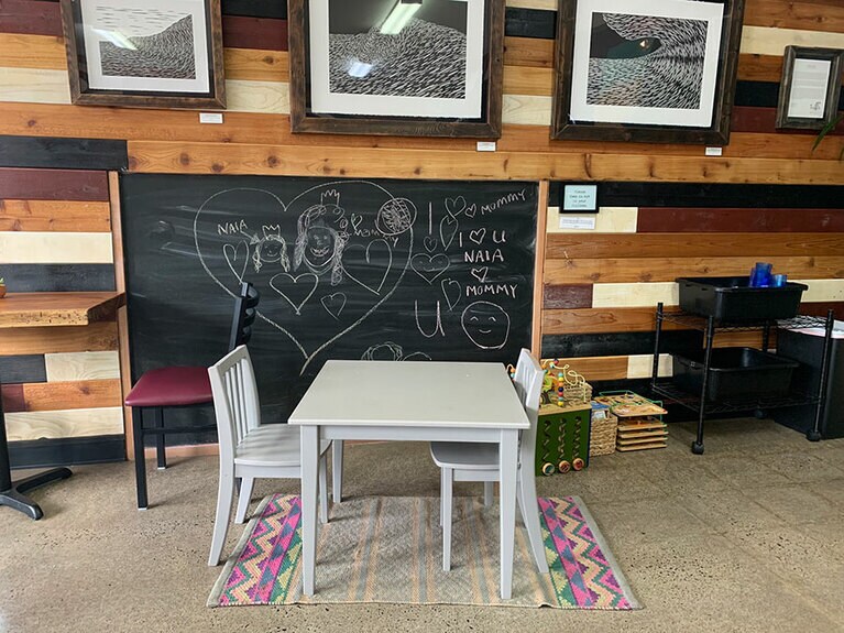 キッズが退屈しないからママも嬉しい。