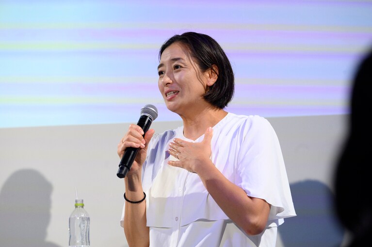 元競泳選手で、現在は一般社団法人スポーツを止めるな代表理事を務める伊藤華英さん。