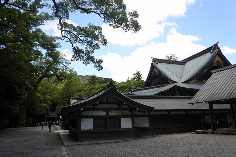 1年に約1,500回の祭事があるという伊勢神宮。