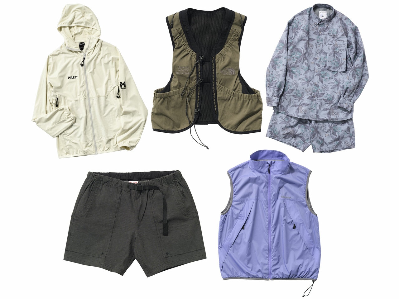 春のアウトドアを盛り上げる「いいもの」【ウェア篇】